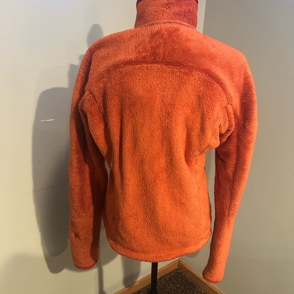 Patagonia Women's Vibrant Orange Teddy Jacket - Picture 2 of 3